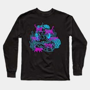 Feline Wet Long Sleeve T-Shirt